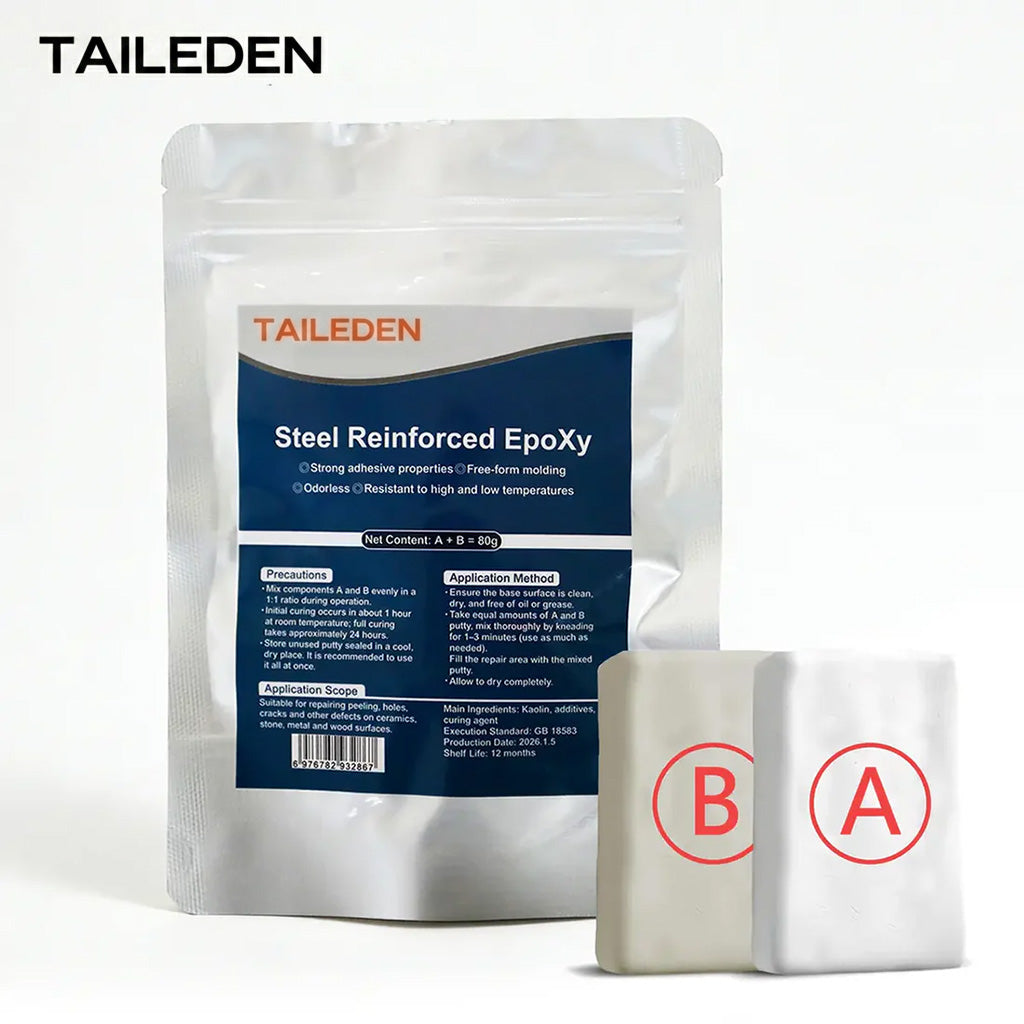 ✨🛠️ TAILEDEN™ Industrial Strength Epoxy Putty – Fast & Permanent Repairs