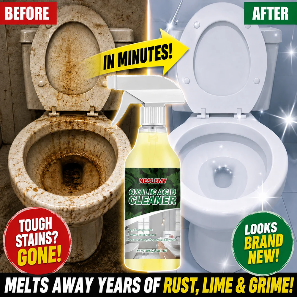 NESLEMY🔥Bathroom Cleaner for Tough Toilet & Sink Stains