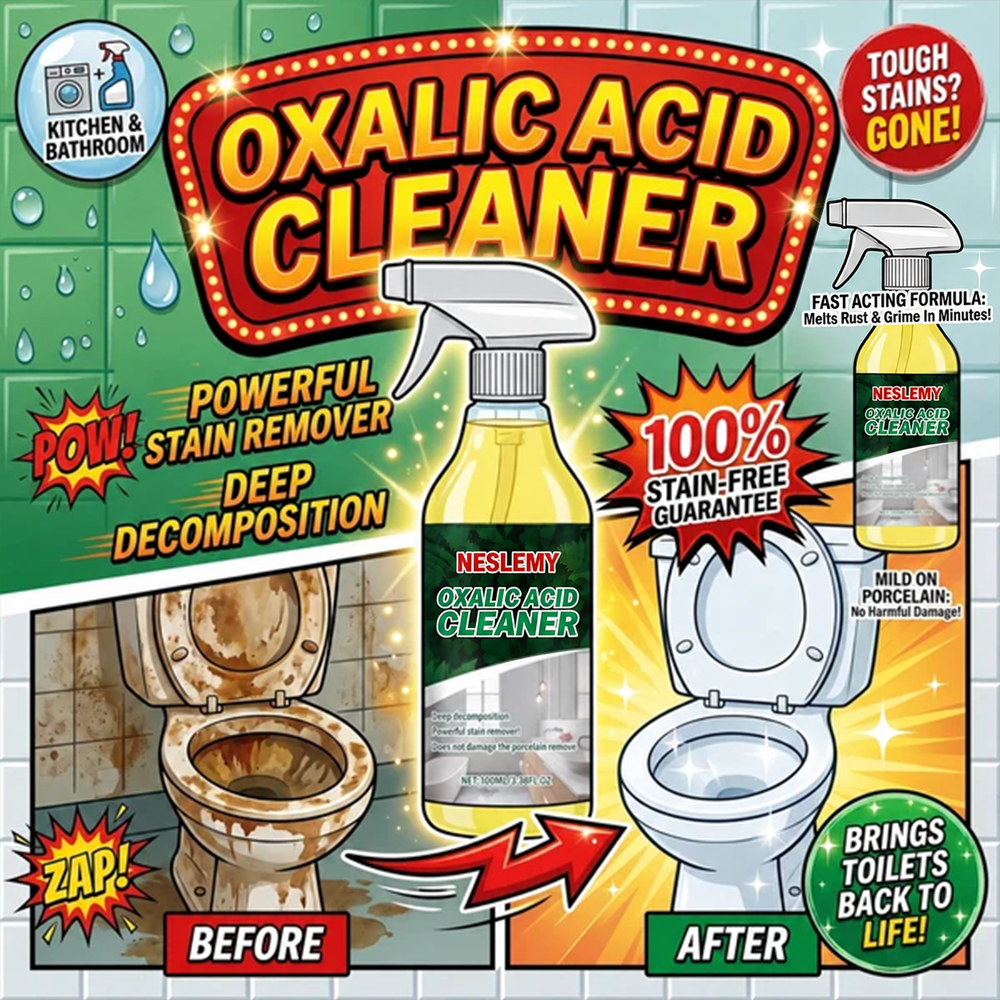 NESLEMY🔥Bathroom Cleaner for Tough Toilet & Sink Stains